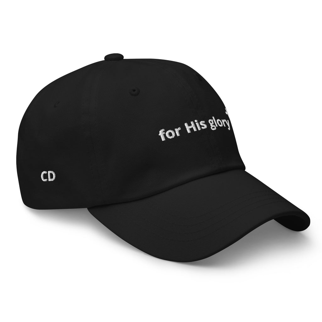 For His Glory dad hat